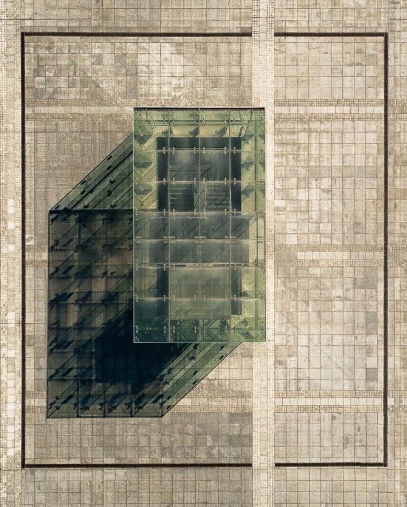Hermosos edificios en fotografía de arquitectura