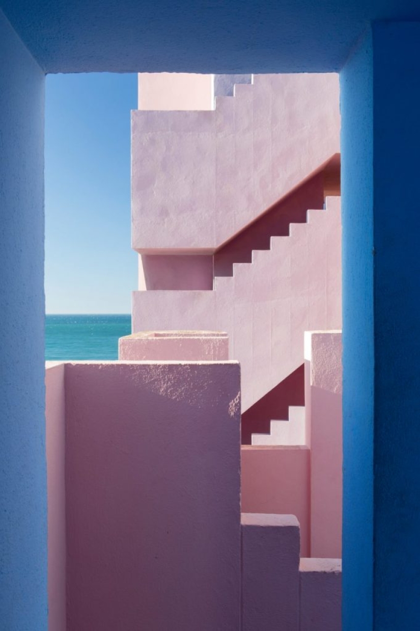 Hermosos edificios en fotografía de arquitectura