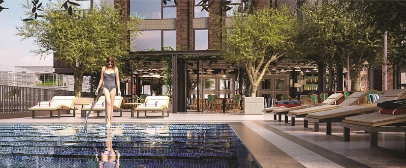 High dive: la primera piscina en el cielo del mundo se está construyendo en Londres