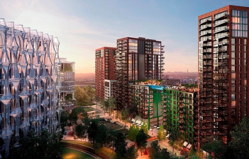 High dive: The world's first sky pool is being built in London High dive: The world's first sky pool is being built in London