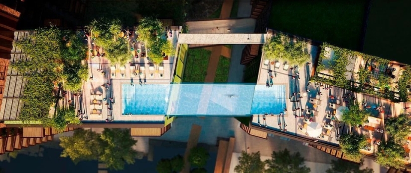 High dive: The world's first sky pool is being built in London High dive: The world's first sky pool is being built in London