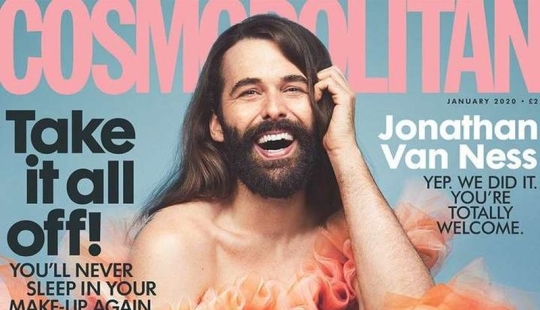 HIV-infected gay man became the face of Cosmopolitan magazine