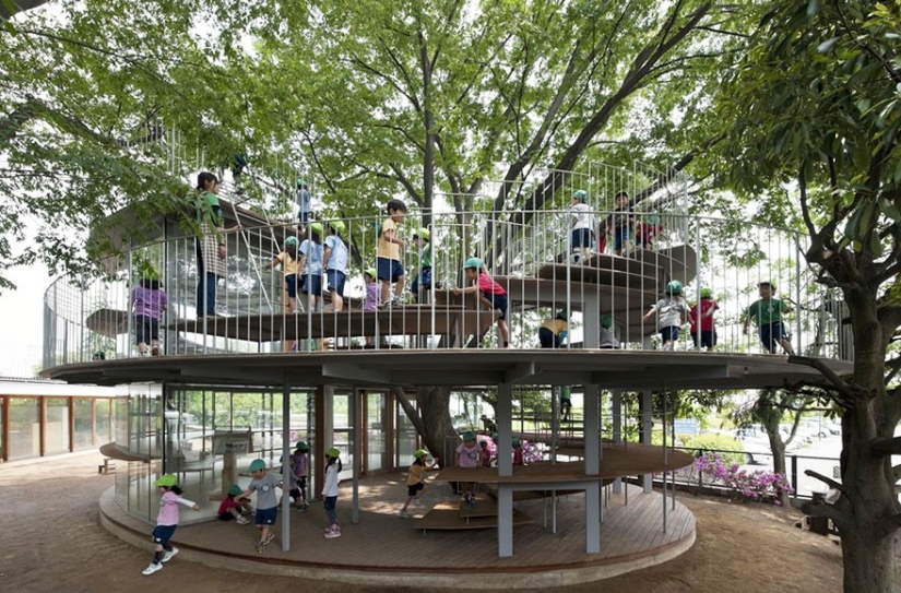 Houses whose architects refused to cut down trees