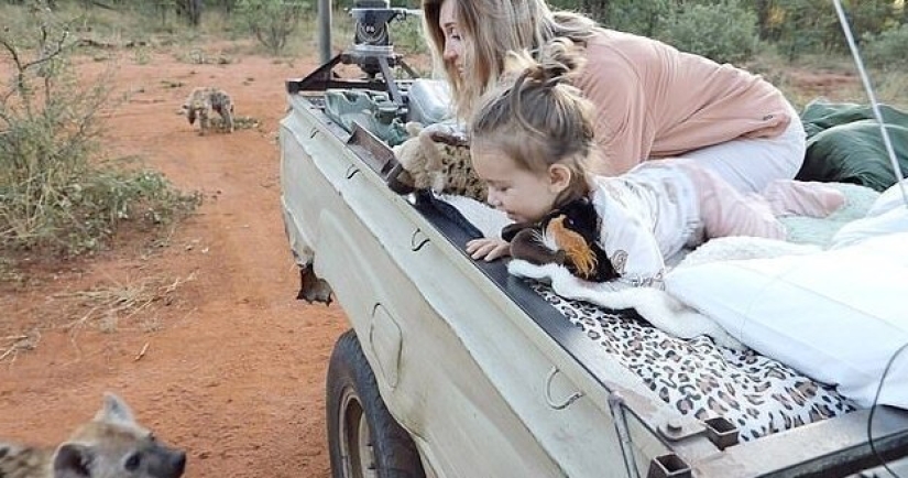 How a 2-year-old baby made friends with wild hyenas How a 2-year-old baby made friends with wild hyenas