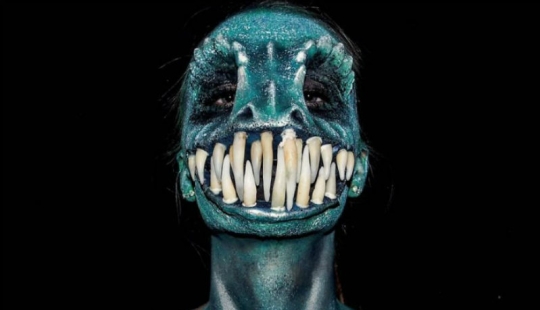 How an 18-year-old girl turns herself into a monster