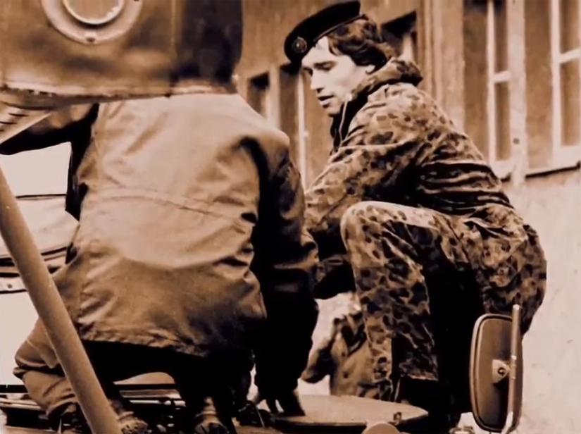 How Arnold Schwarzenegger served in the army
