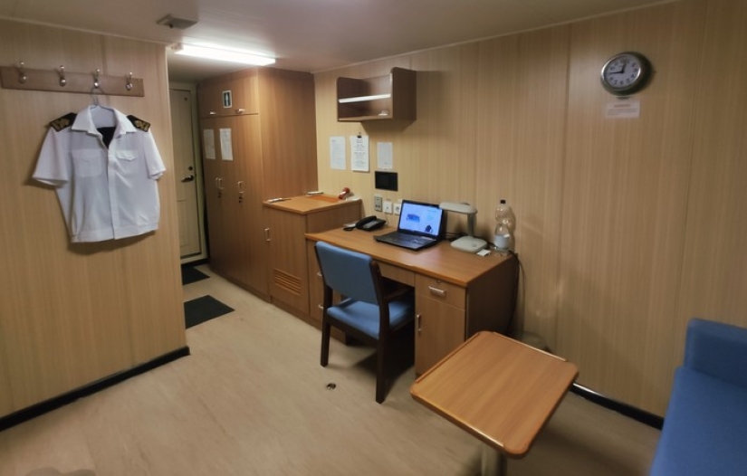 How do sailors live on a ship today