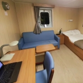 How do sailors live on a ship today