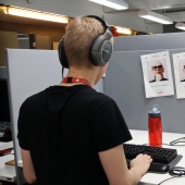 How does the work of a blind programmer from Finland work?