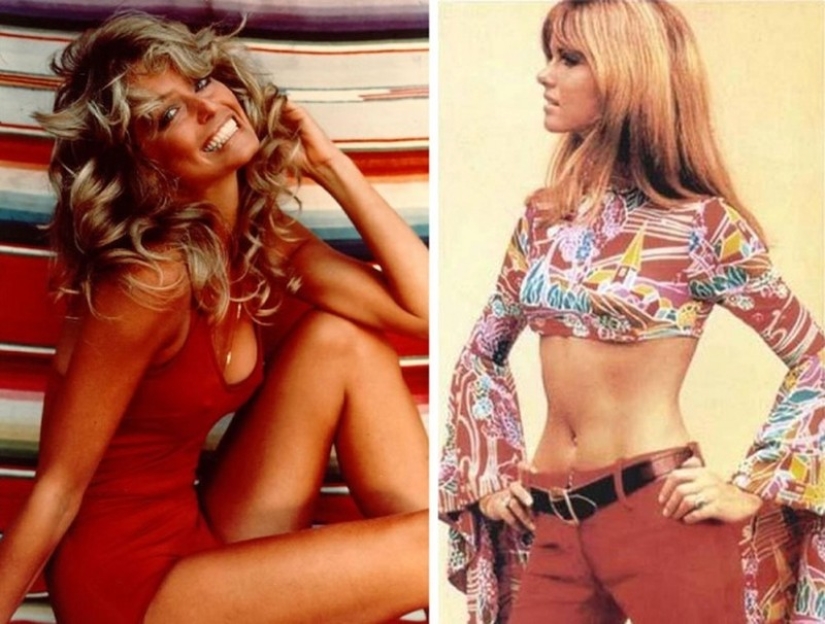 How has the standard of the female figure changed in 100 years