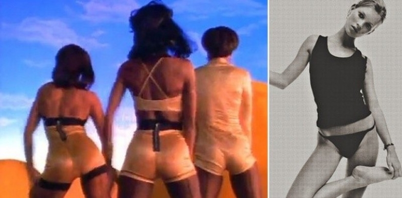 How has the standard of the female figure changed in 100 years