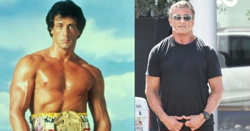 How the action heroes of the era of video salons have aged: photos in the best years and now