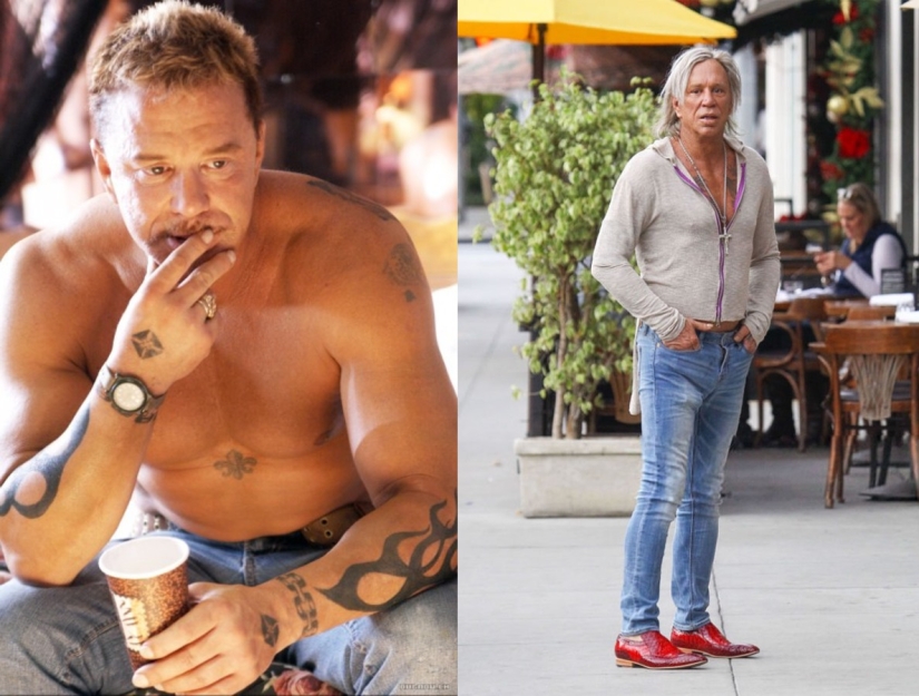 How the action heroes of the era of video salons have aged: photos in the best years and now
