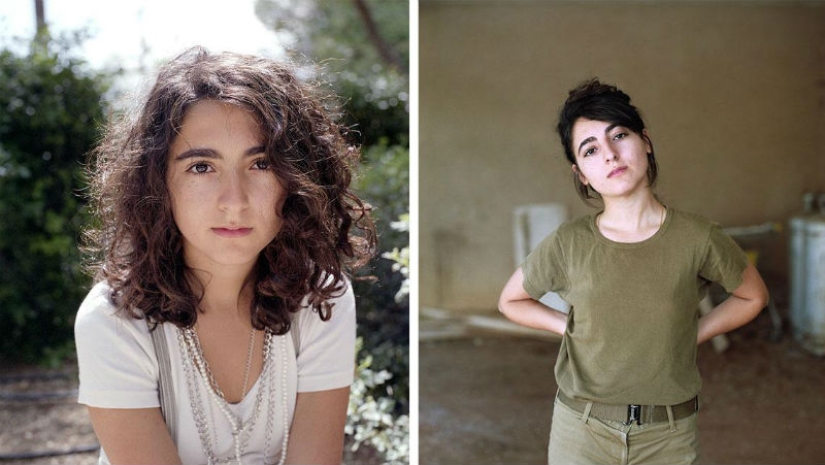 How the appearance changes: six Israeli girls in 5 years