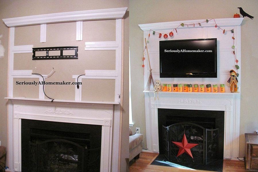 How to hide things that bother the eyes in the house