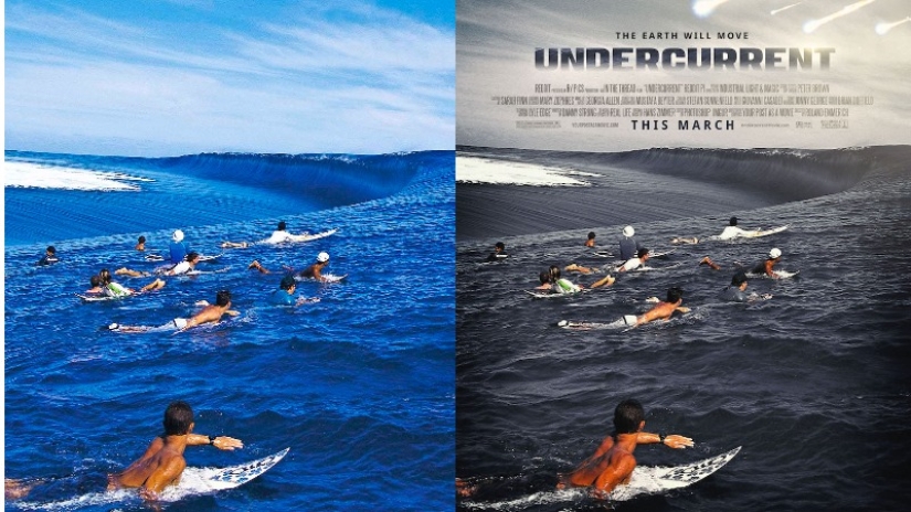 How to make a beautiful photo and get a poster for a movie? This person knows the answer for sure