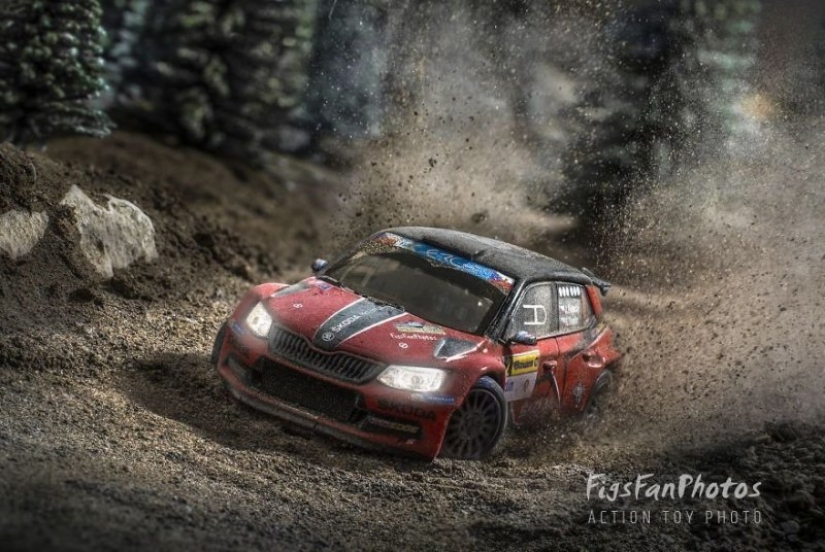 How to make realistic advertising photos using model cars