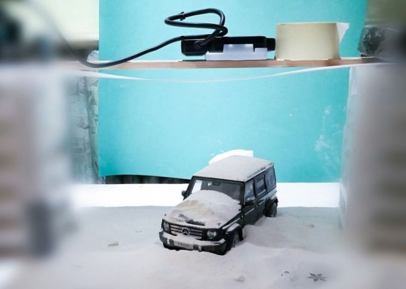 How to make realistic advertising photos using model cars