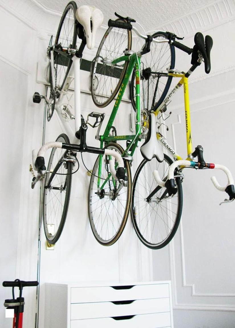 How to store a bicycle at home How to store a bicycle at home