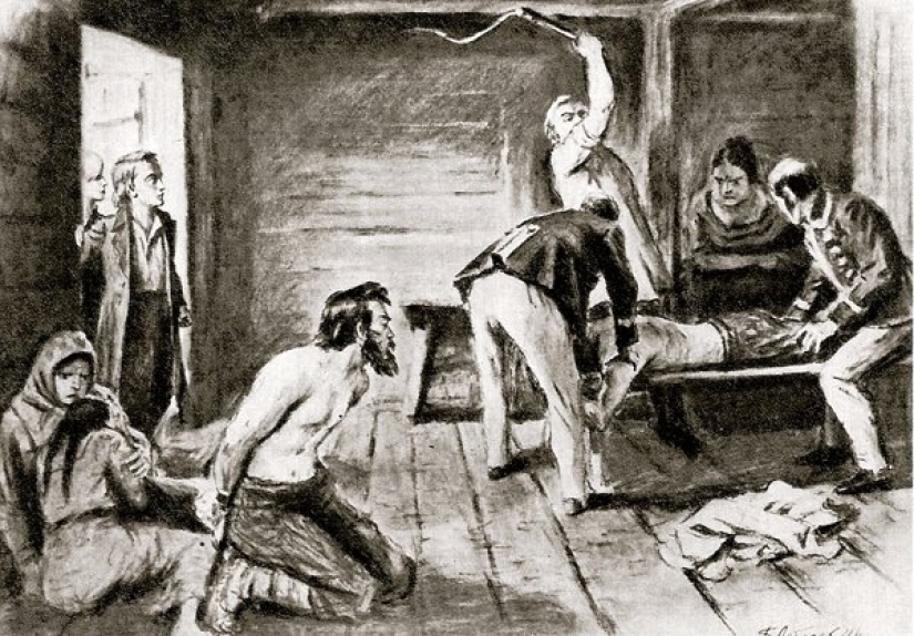 How unfaithful wives were punished in Rus'