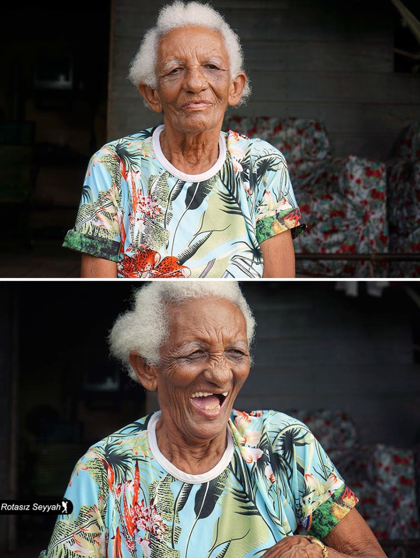 How women's faces change when they are told that they are beautiful How women's faces change when they are told that they are beautiful