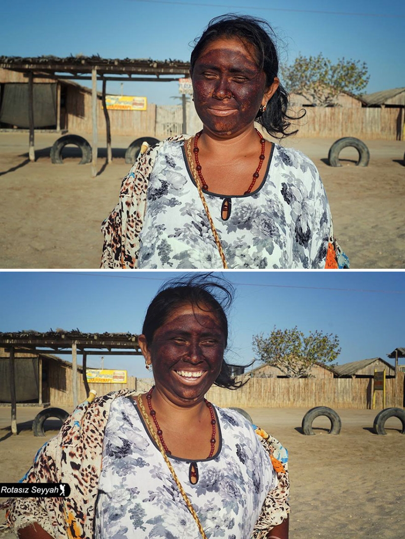 How women's faces change when they are told that they are beautiful How women's faces change when they are told that they are beautiful