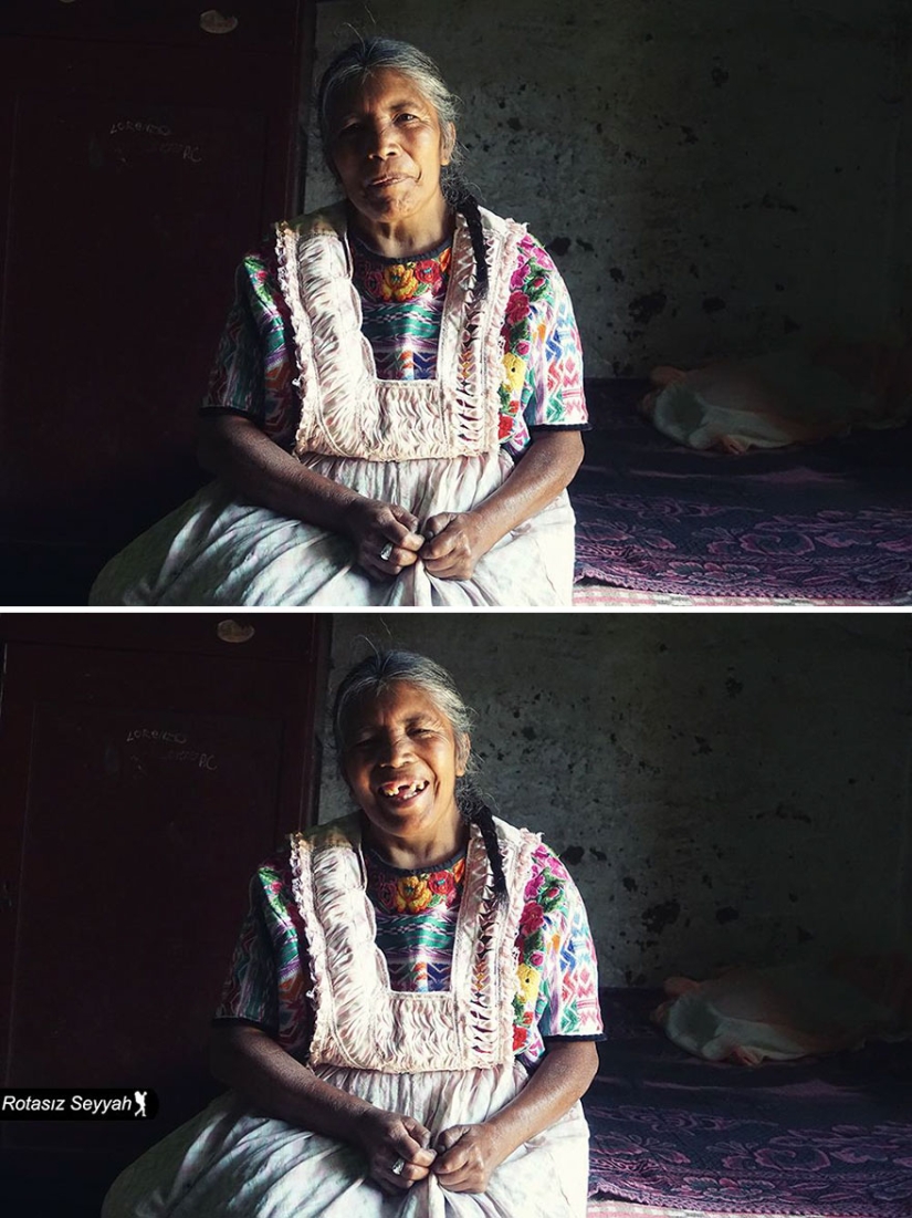 How women's faces change when they are told that they are beautiful How women's faces change when they are told that they are beautiful