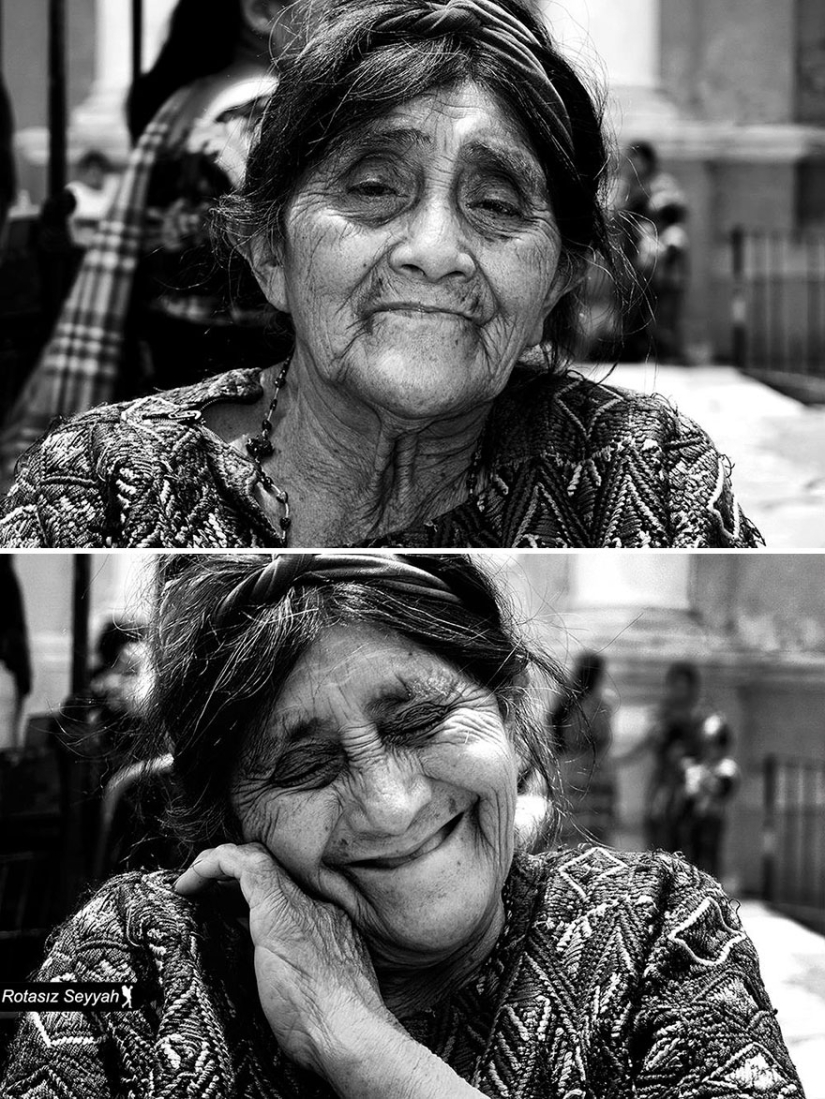 How women's faces change when they are told that they are beautiful How women's faces change when they are told that they are beautiful