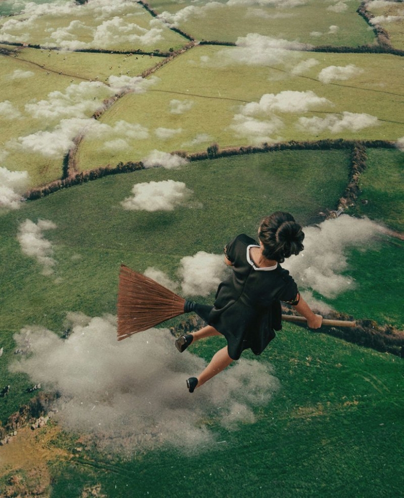 How would look like the life of a modern witch