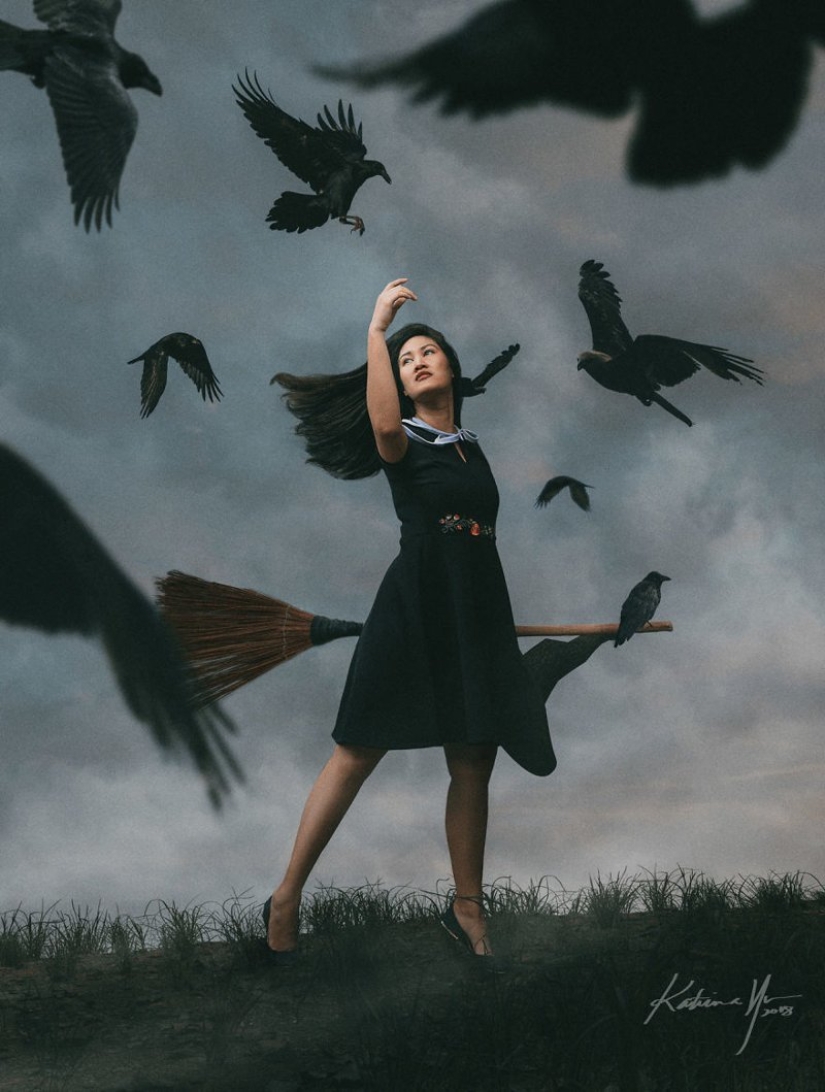 How would look like the life of a modern witch