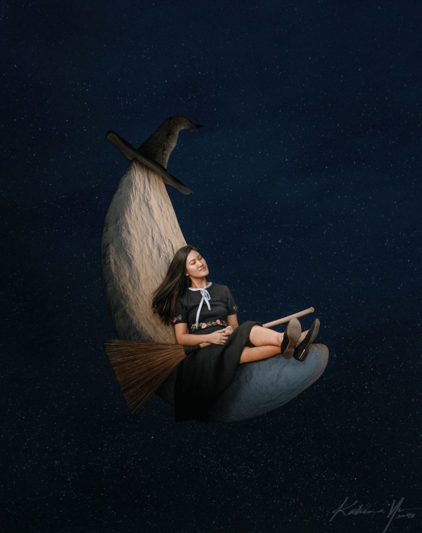 How would look like the life of a modern witch