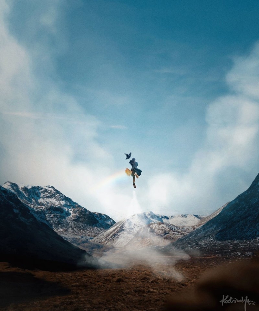 How would look like the life of a modern witch