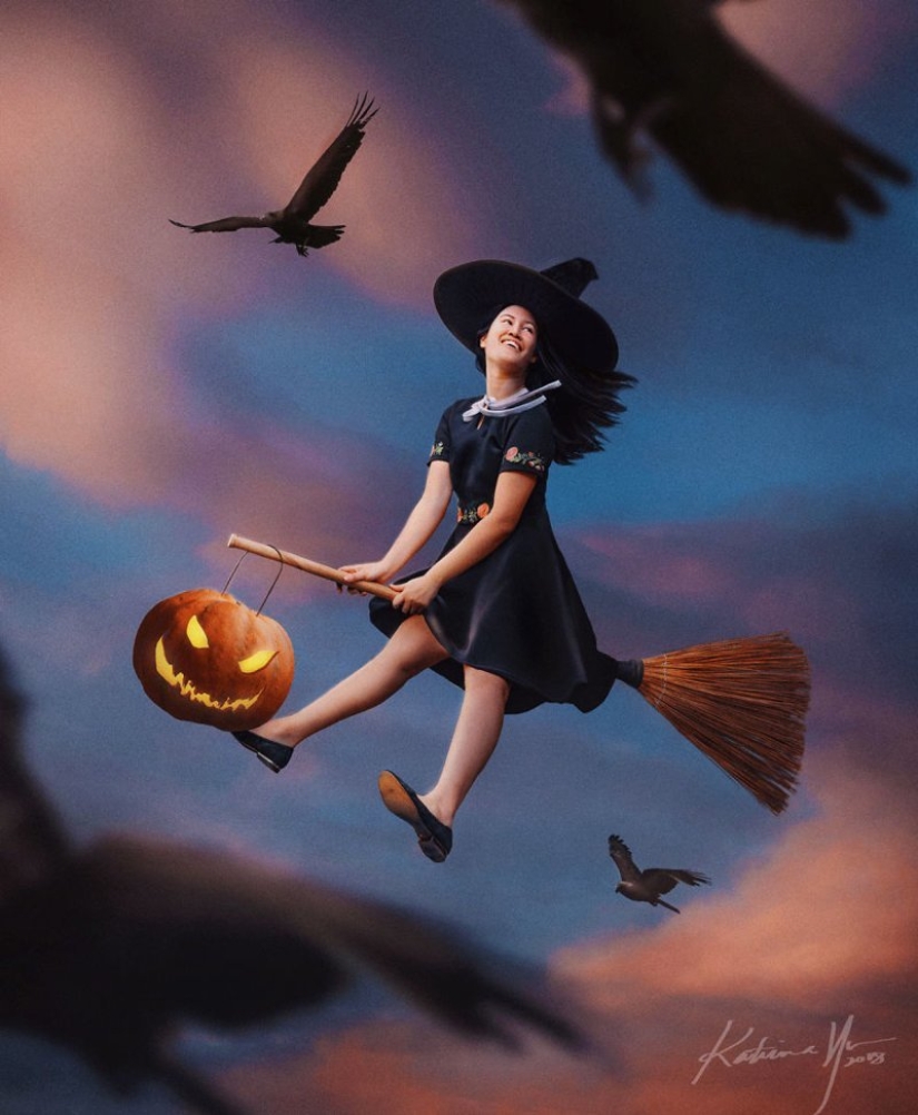 How would look like the life of a modern witch