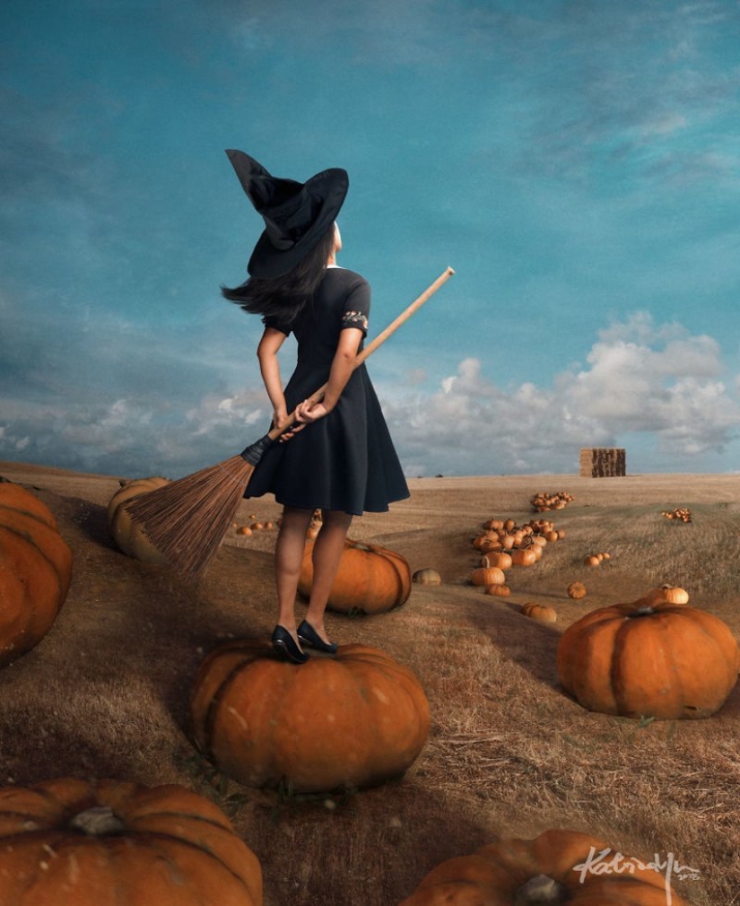 How would look like the life of a modern witch