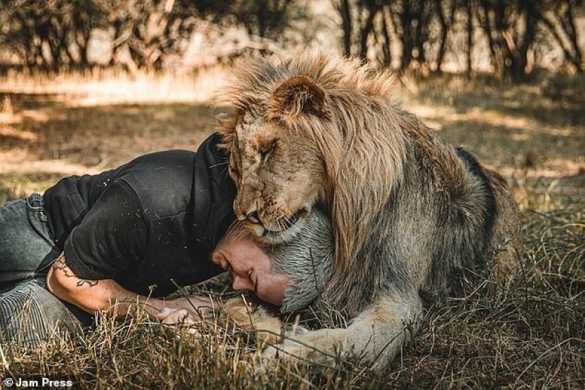 Hugging the Lions: Dean Schneider, the Swiss financier who gave up everything and went to Africa Hugging the Lions: Dean Schneider, the Swiss financier who gave up everything and went to Africa