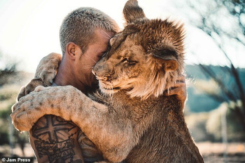Hugging the Lions: Dean Schneider, the Swiss financier who gave up everything and went to Africa Hugging the Lions: Dean Schneider, the Swiss financier who gave up everything and went to Africa
