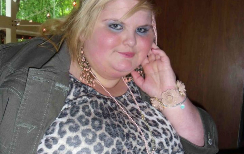 "I killed myself with food": the girl got fat to 220 kilograms for the sake of love