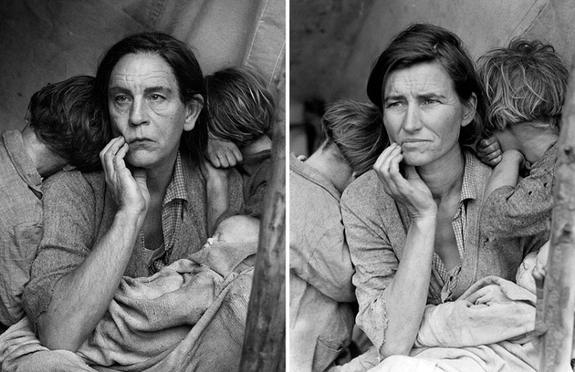 Iconic photos without photoshop performed by John Malkovich Iconic photos without photoshop performed by John Malkovich