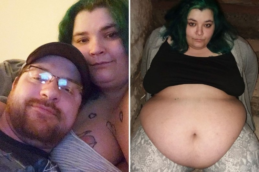 Idilio completo: el chico engorda a su novia para que mejore a 267 kg para la boda Idilio completo: el chico engorda a su novia para que mejore a 267 kg para la boda
