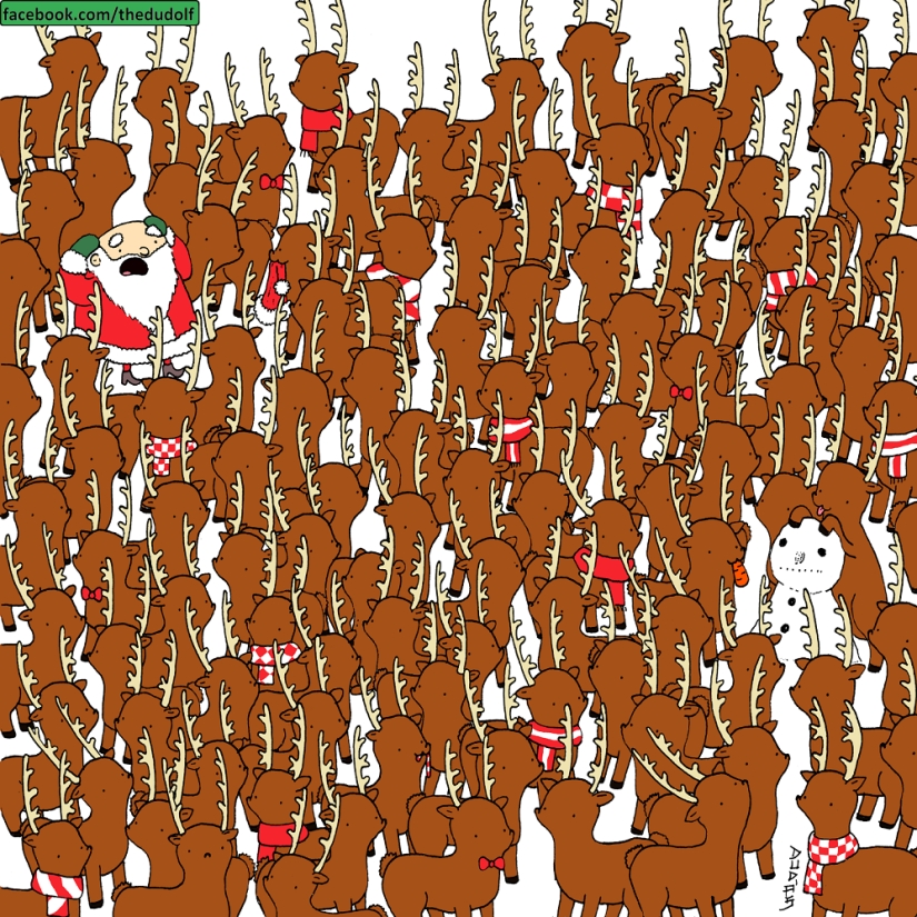 If you can find a bear in this picture, Santa Claus will give you 100 bitcoins