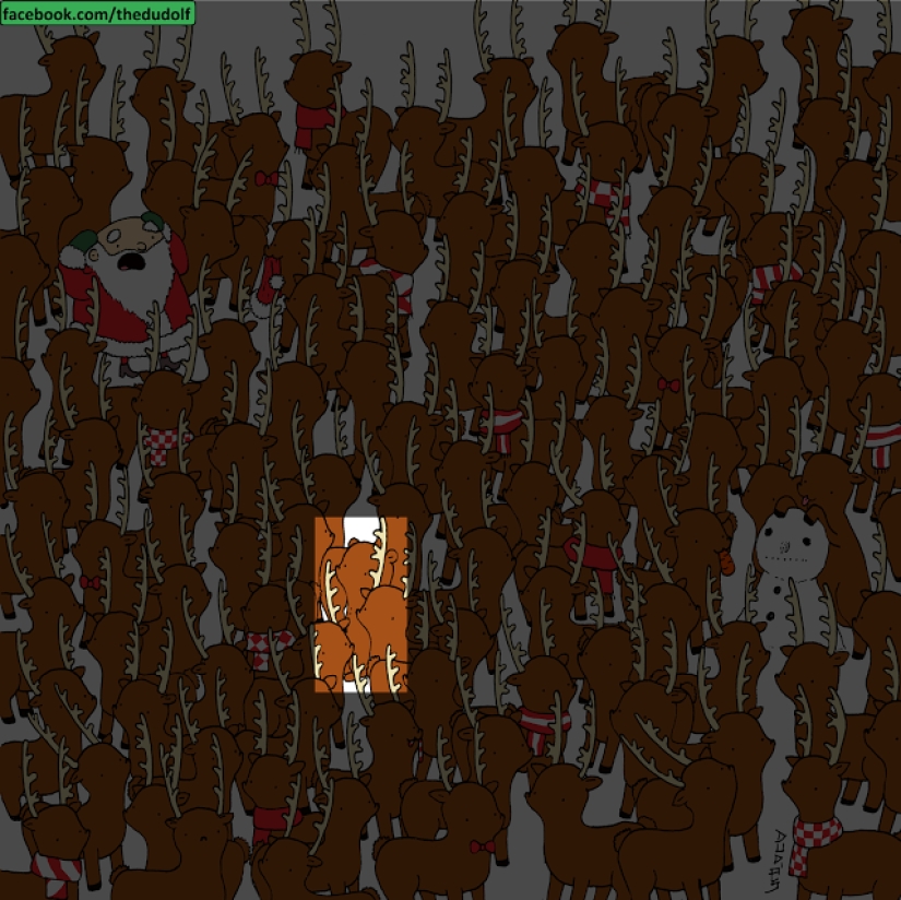 If you can find a bear in this picture, Santa Claus will give you 100 bitcoins