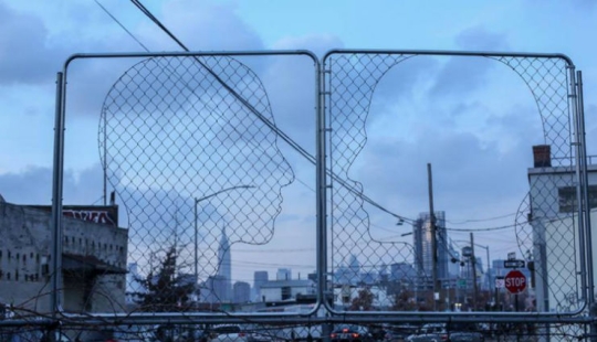 "If you get caught, you will be accused of Satanism": banned street art from two brothers from Iran