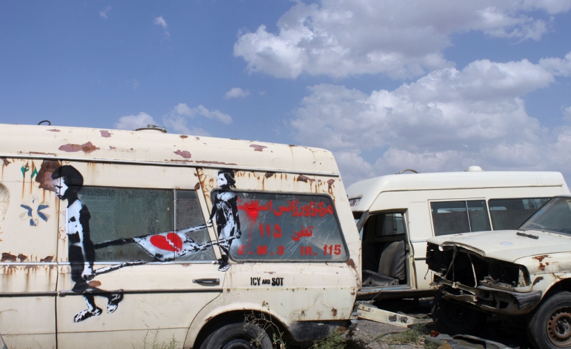 "If you get caught, you will be accused of Satanism": banned street art from two brothers from Iran "If you get caught, you will be accused of Satanism": banned street art from two brothers from Iran