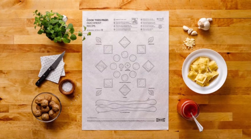 IKEA ha lanzado carteles con instrucciones sobre cómo cocinar, y es brillante