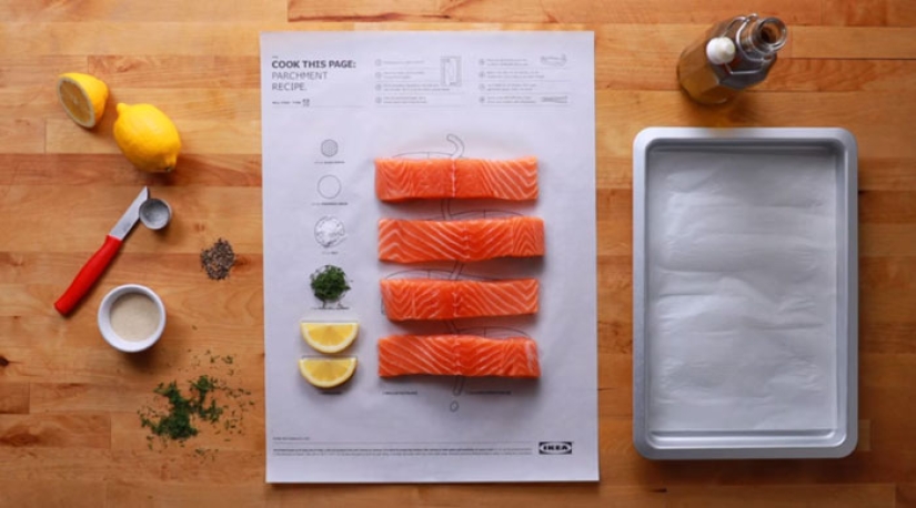 IKEA ha lanzado carteles con instrucciones sobre cómo cocinar, y es brillante