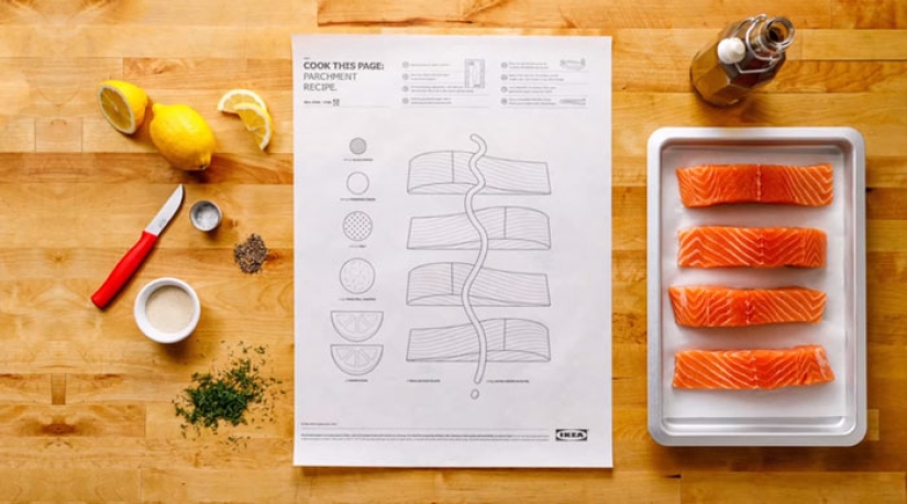 IKEA ha lanzado carteles con instrucciones sobre cómo cocinar, y es brillante