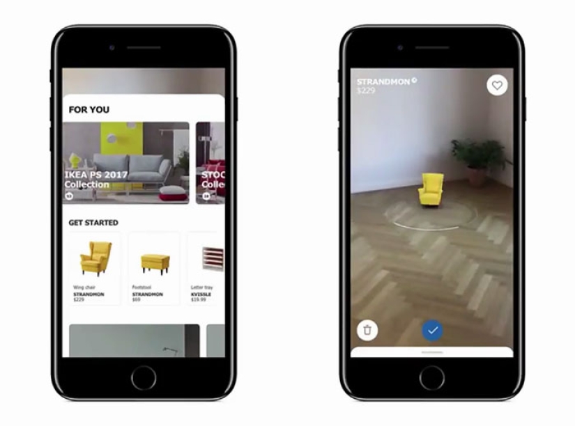 IKEA te amueblará: se ha creado una aplicación móvil de realidad aumentada para diseño de interiores