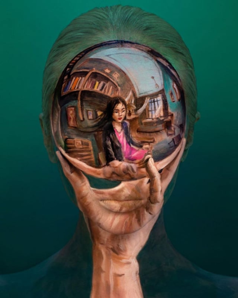 Ilusiones surrealistas del artista surcoreano Dain Yun Ilusiones surrealistas del artista surcoreano Dain Yun