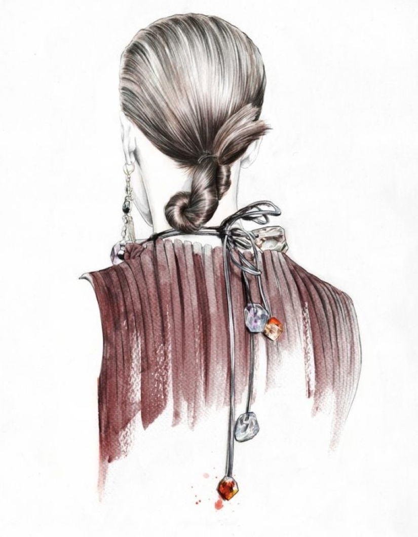 Ilustraciones creativas de Esra Roizi de Noruega que cambiarán por completo tu visión del mundo de la moda