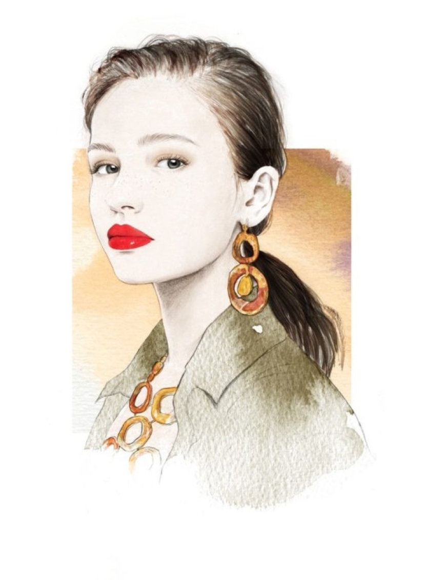 Ilustraciones creativas de Esra Roizi de Noruega que cambiarán por completo tu visión del mundo de la moda